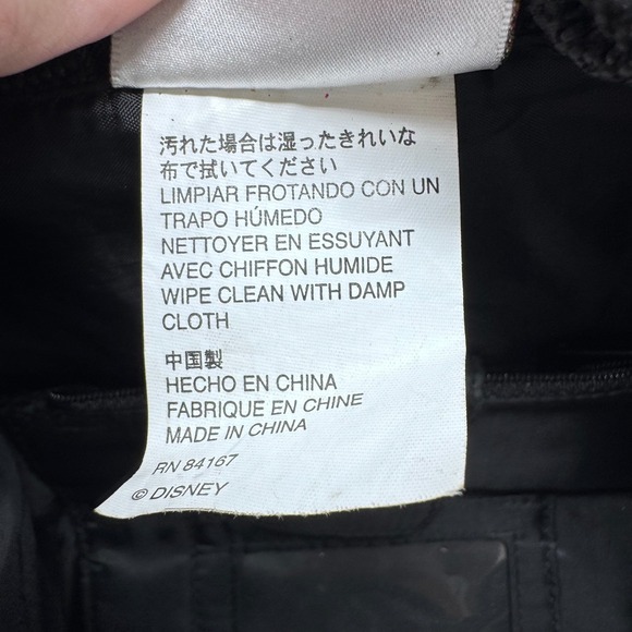 2000s Walt Disney World Where Magic Lives 15" Drawstring Backpack Y2K Mickey - Picture 9 of 10